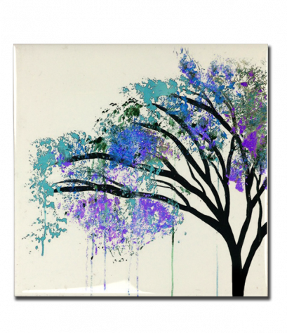 กระเบื้องแต่งลาย Autumn leat color tile